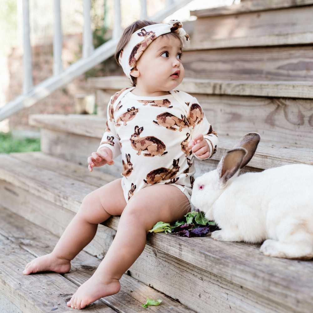 Tutu Elephant Bamboo Long Sleeve One Piece