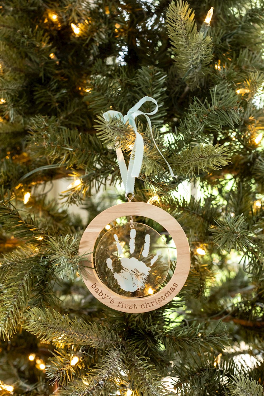 Acrylic Handprint Ornaments