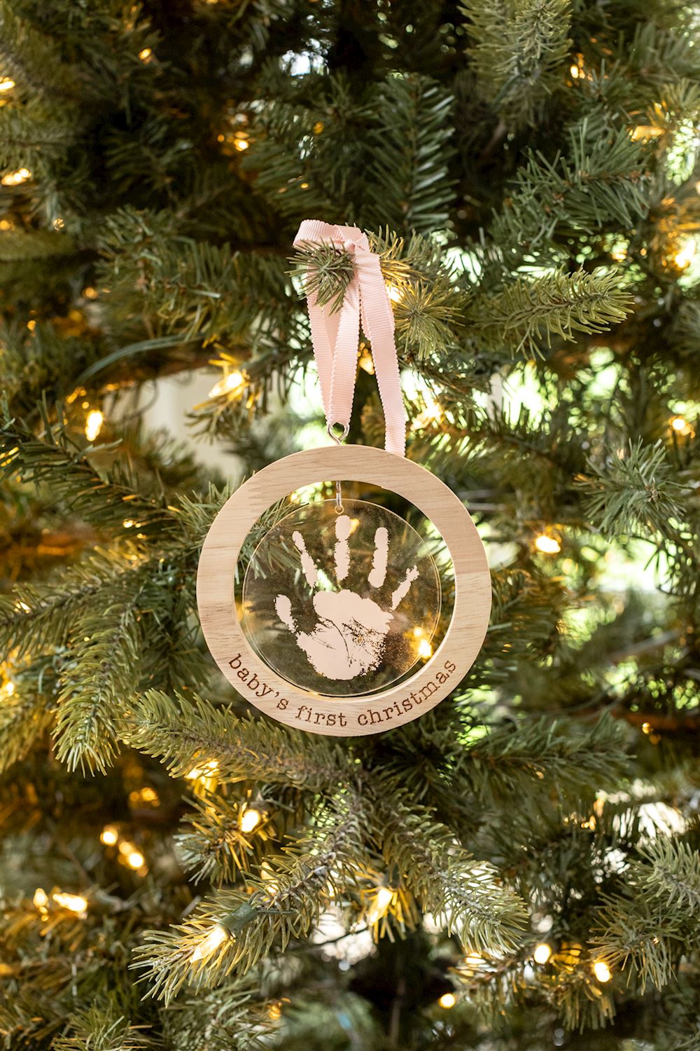 Acrylic Handprint Ornaments