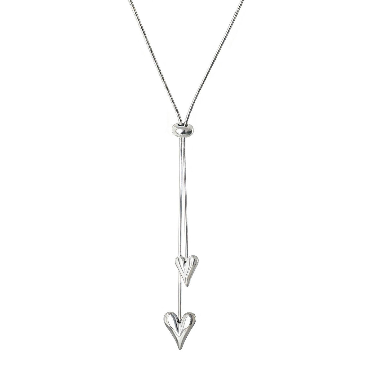 Minimalist Teardrop Pendant Titanium Steel Necklace
