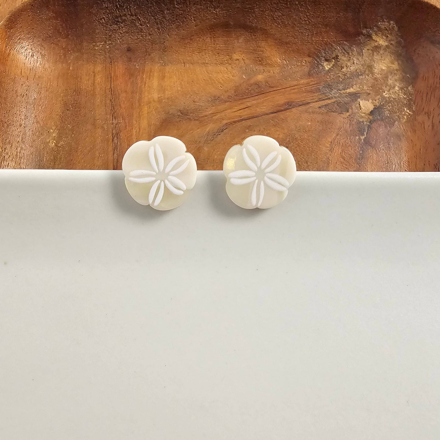 Sand Dollar Studs