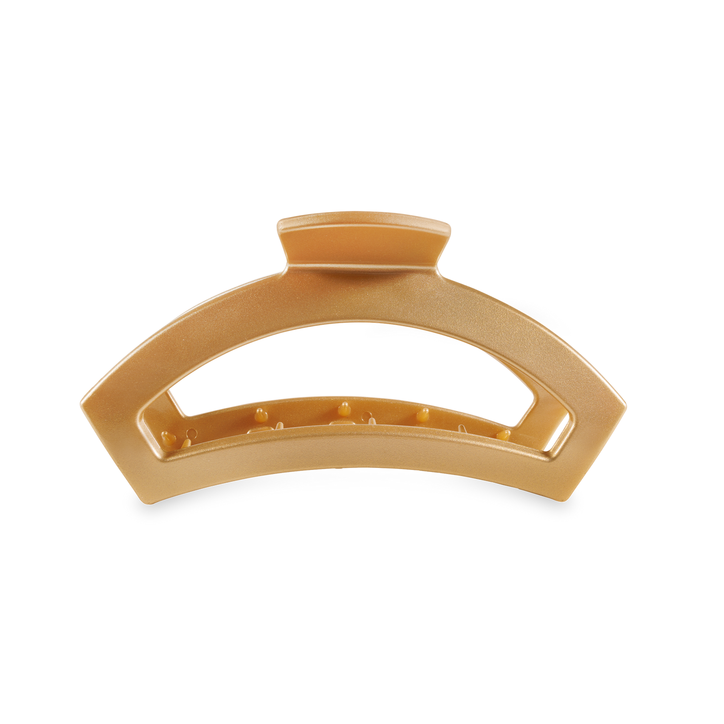 TELETIES - Open Hair Clip | Medium | Champagne Toast