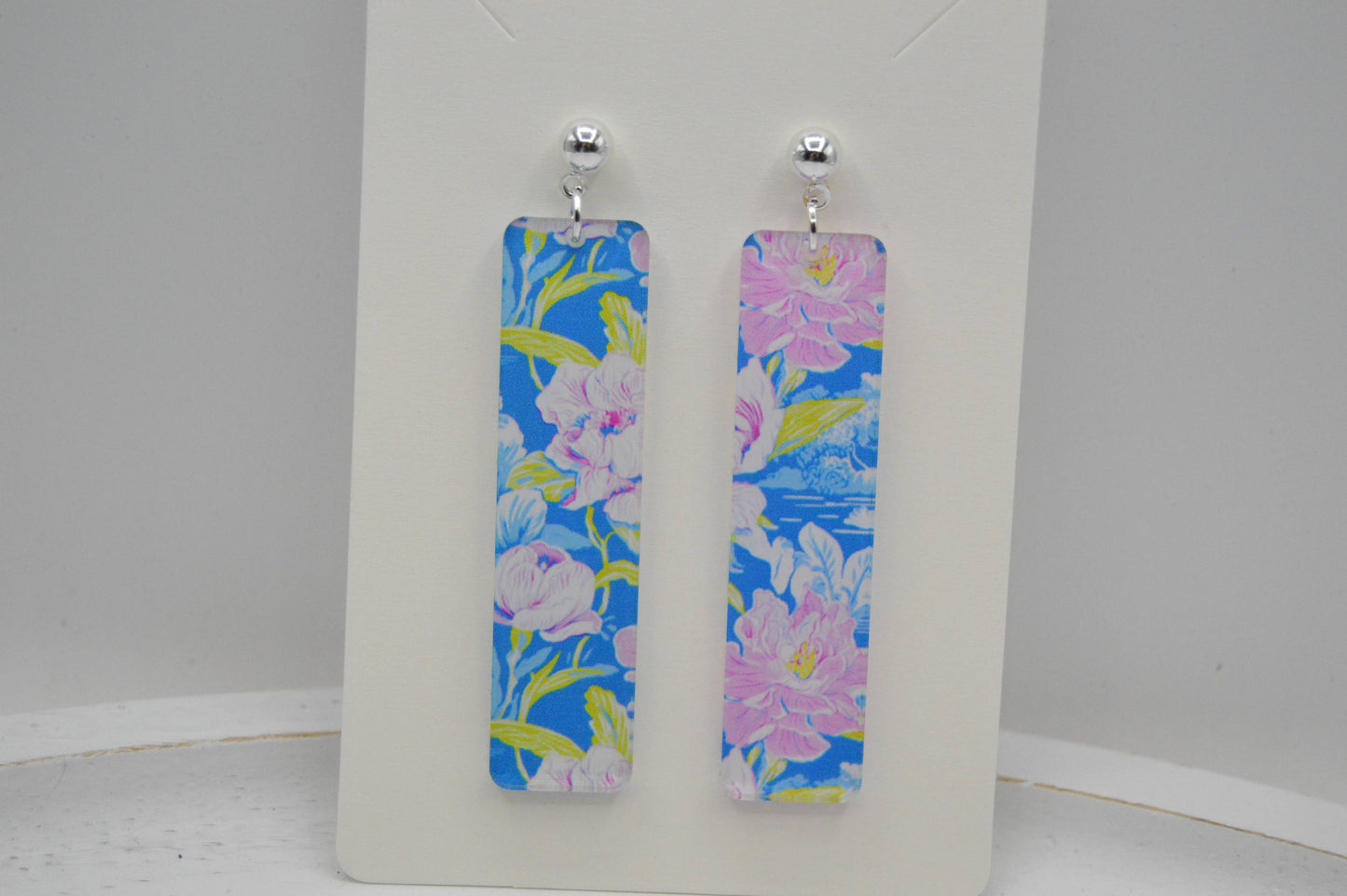 Preppy Colorful Acrylic Earrings