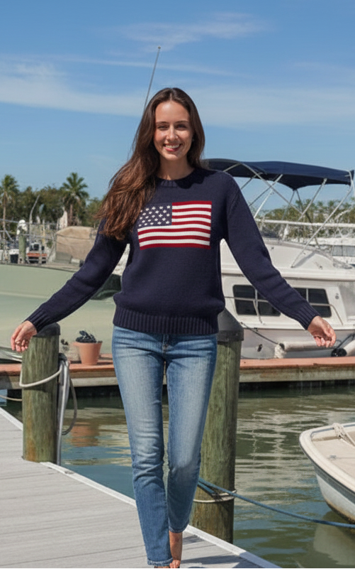 American Flag Sweater Copy