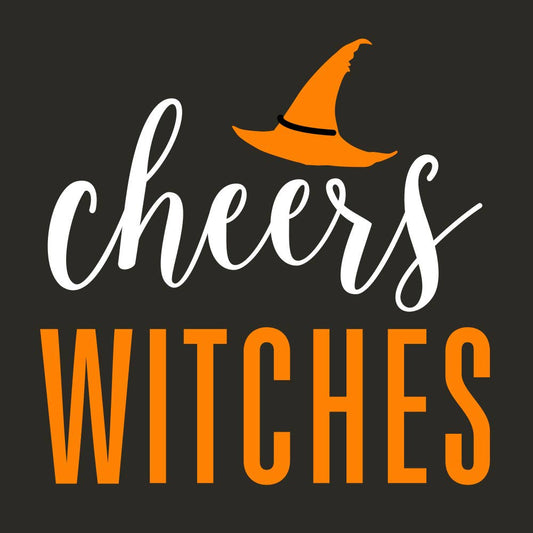 Funny Halloween Cocktail Napkins | Cheers Witches