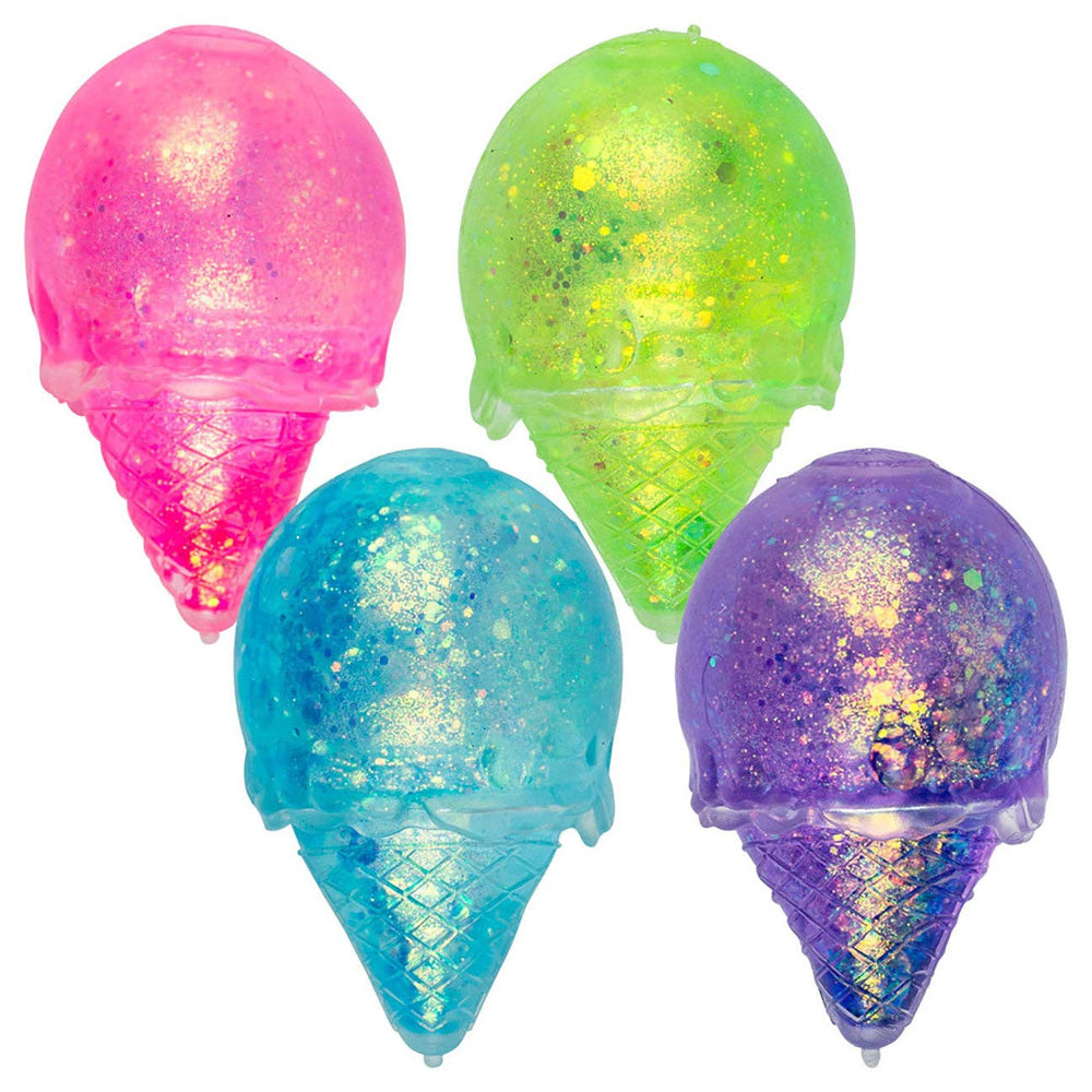 Ice Cream Cone Shaped Squishy Toy