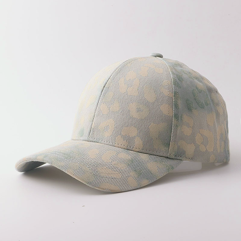 Muted Morandi Leopard Print Baseball Cap