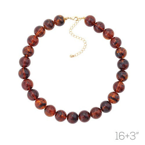 Beaded Tortoise Necklace