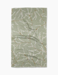 Geometry - Quiet Flowers Tea Towel