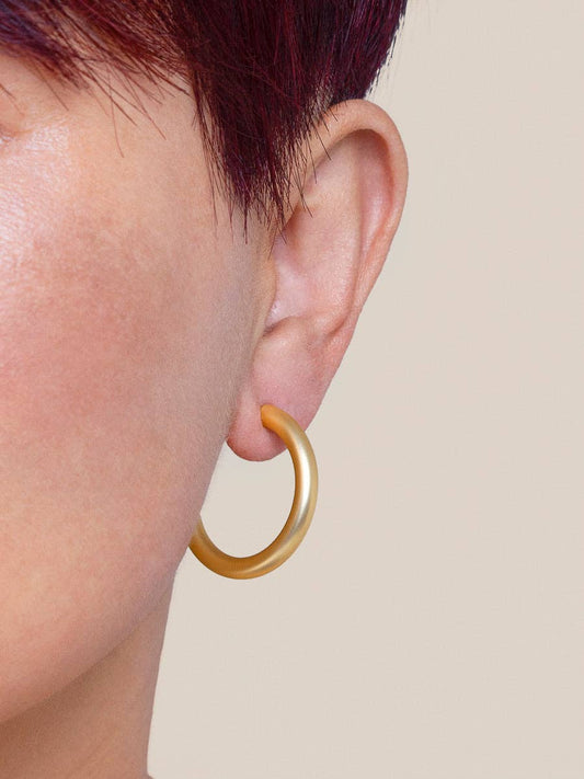 ZENZII - Small Chunky Hoop Earring