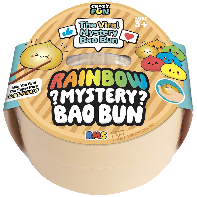 RMS® 4" Mystery Bao Bun Rare Rainbow