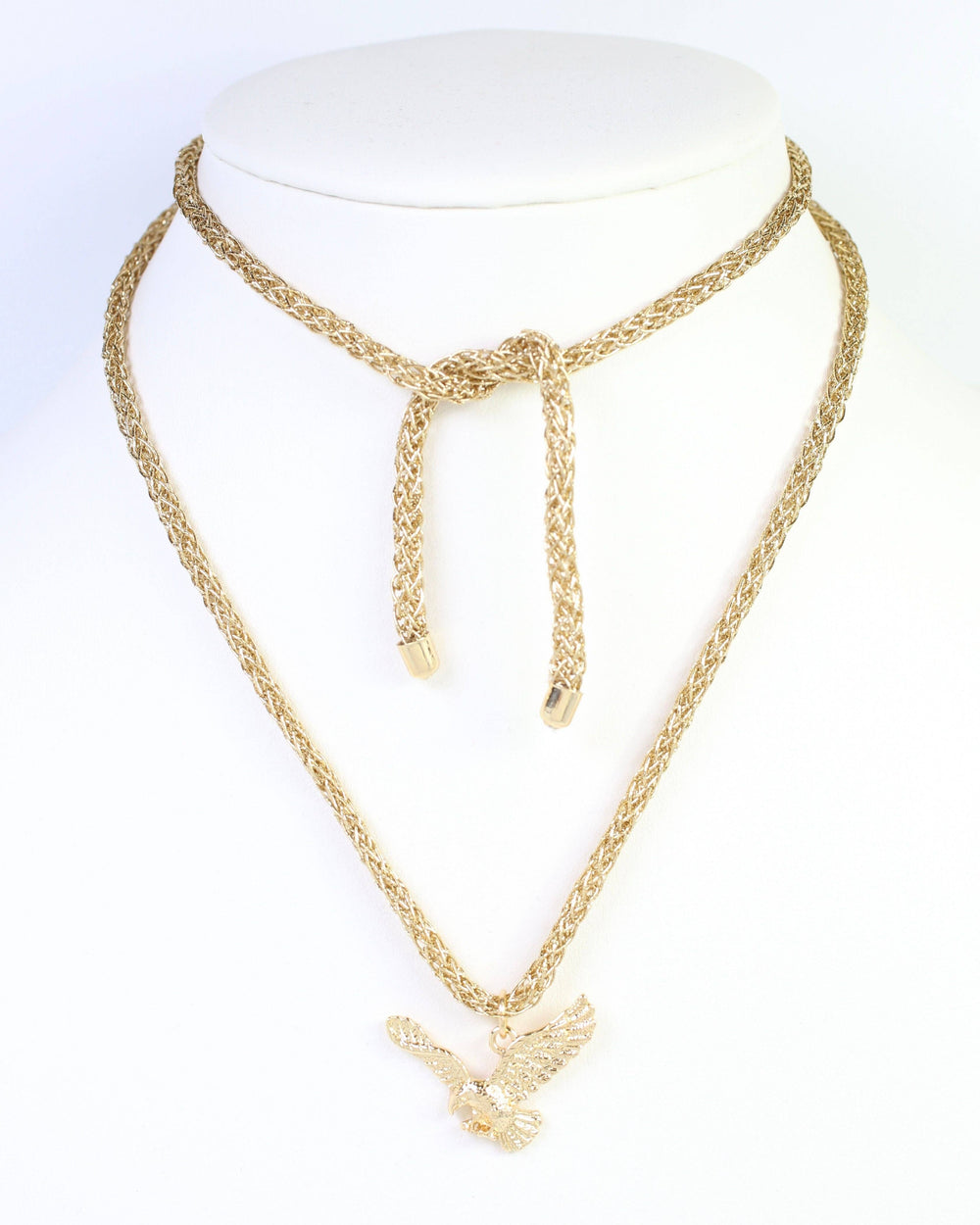 Corie Cord Necklace Eagle