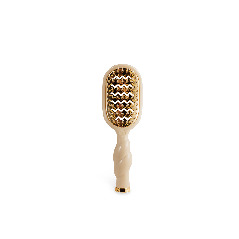 TELETIES - Mini Vented Brush | Tan