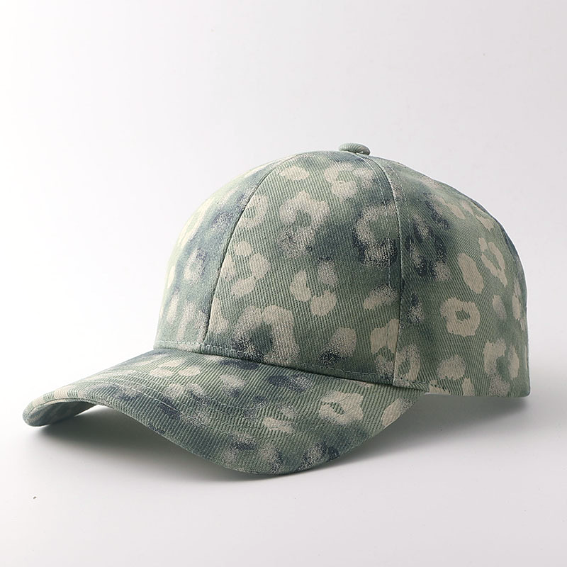 Muted Morandi Leopard Print Baseball Cap