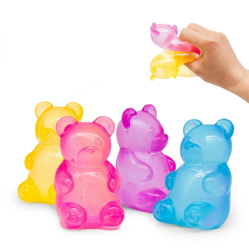 3.35" Gummy Bear Squishy Slow Rising Toy