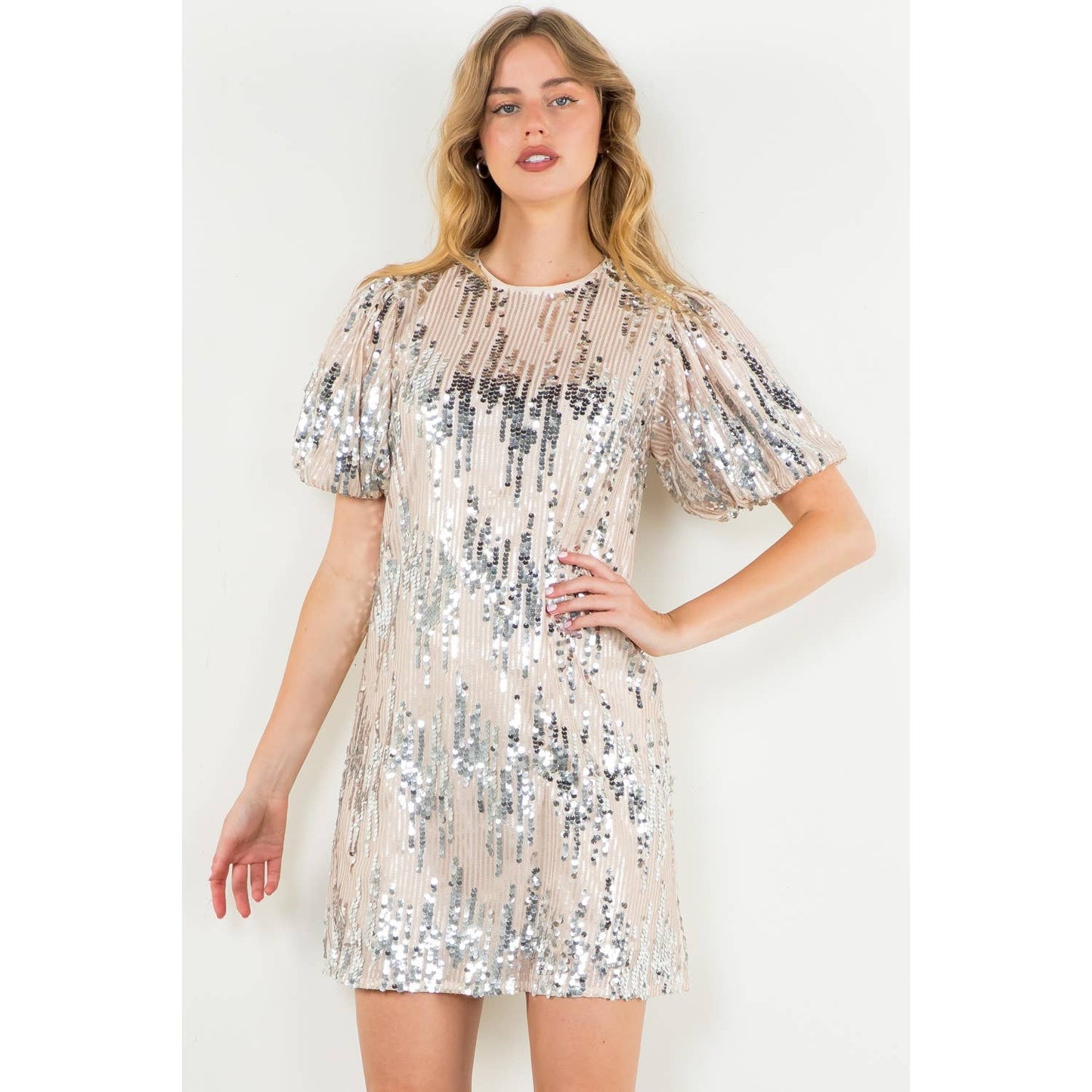 Madison Sequin Detail Dress
