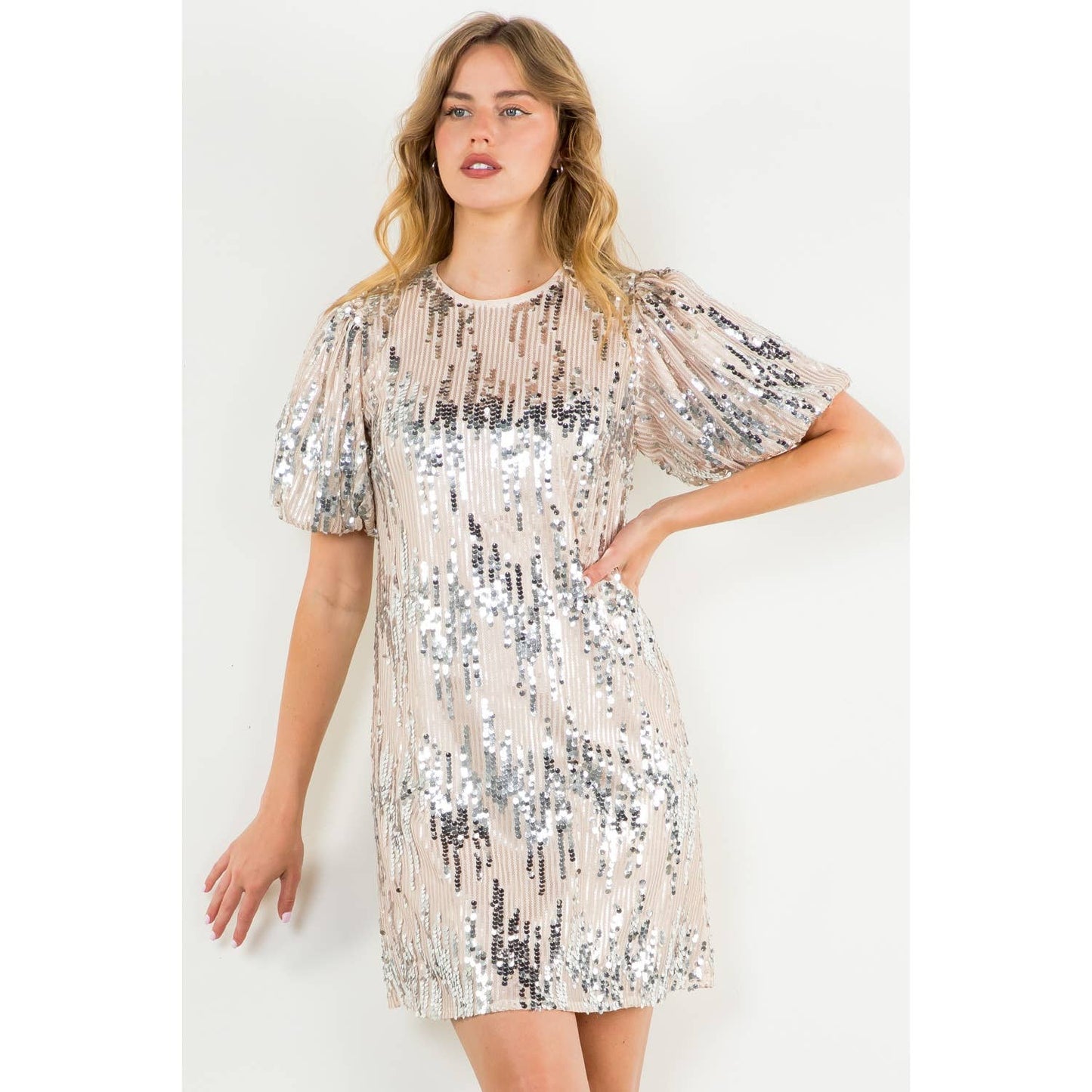 Madison Sequin Detail Dress