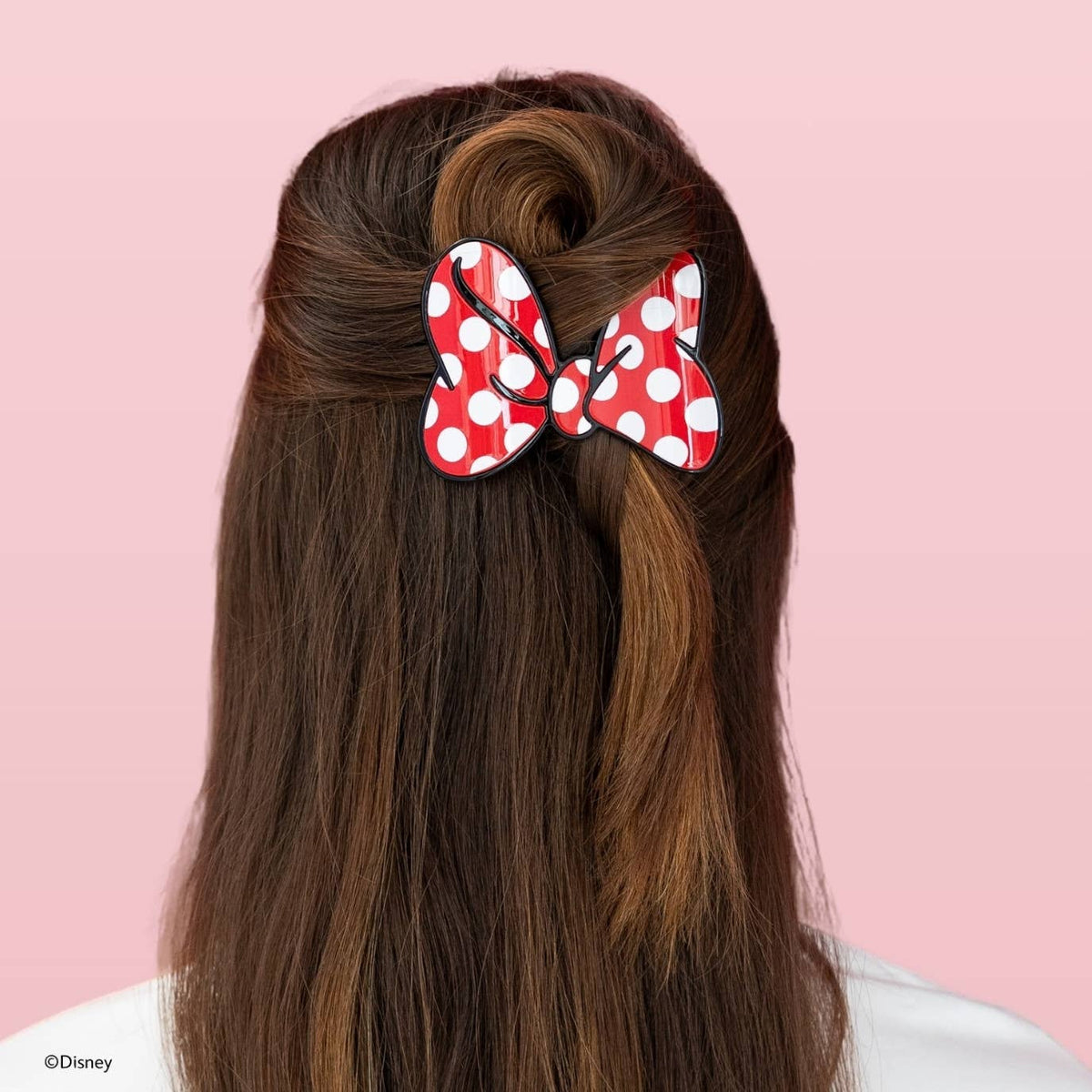 TELETIES - Disney: Minnie's Bow | Medium |  Flat Hair Clip