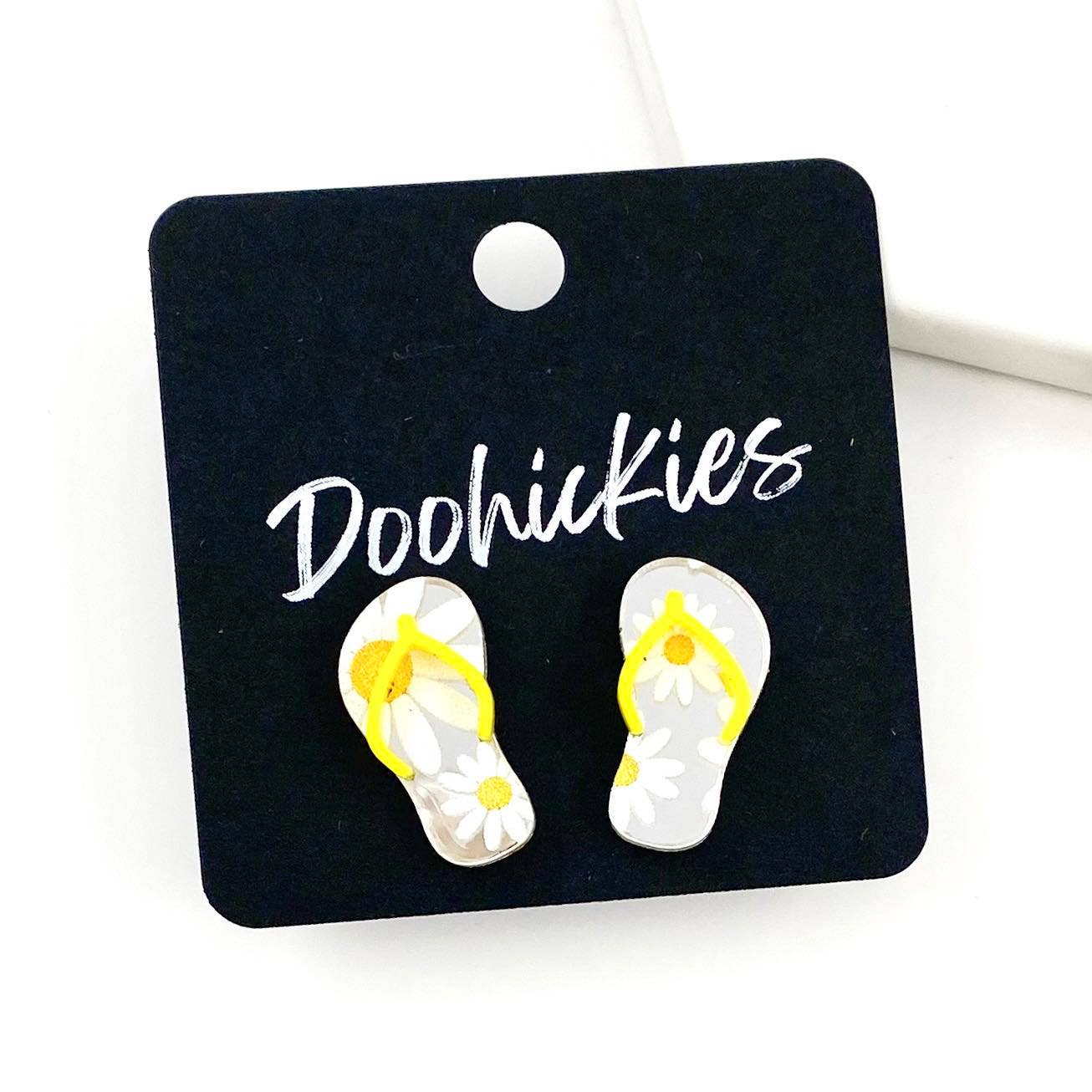 Summery Flip Flop Studs