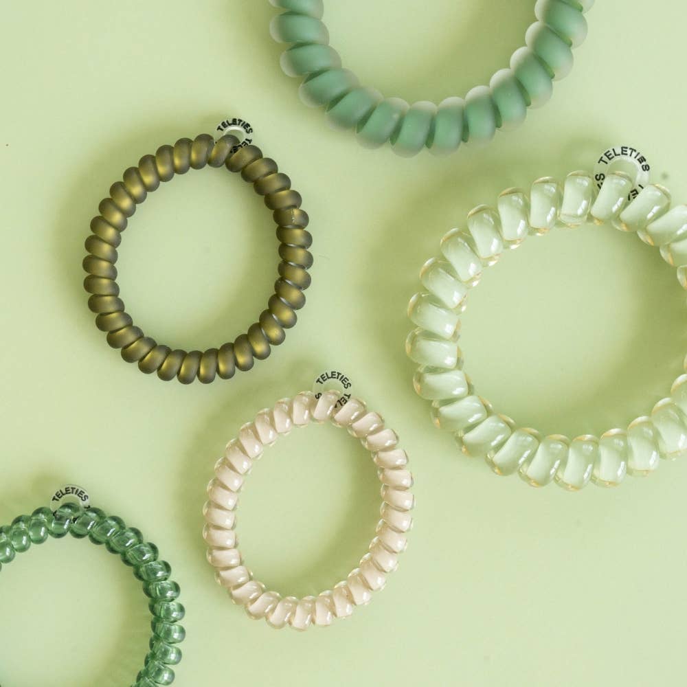 TELETIES - Mossy Moments Mixed Hair Ties