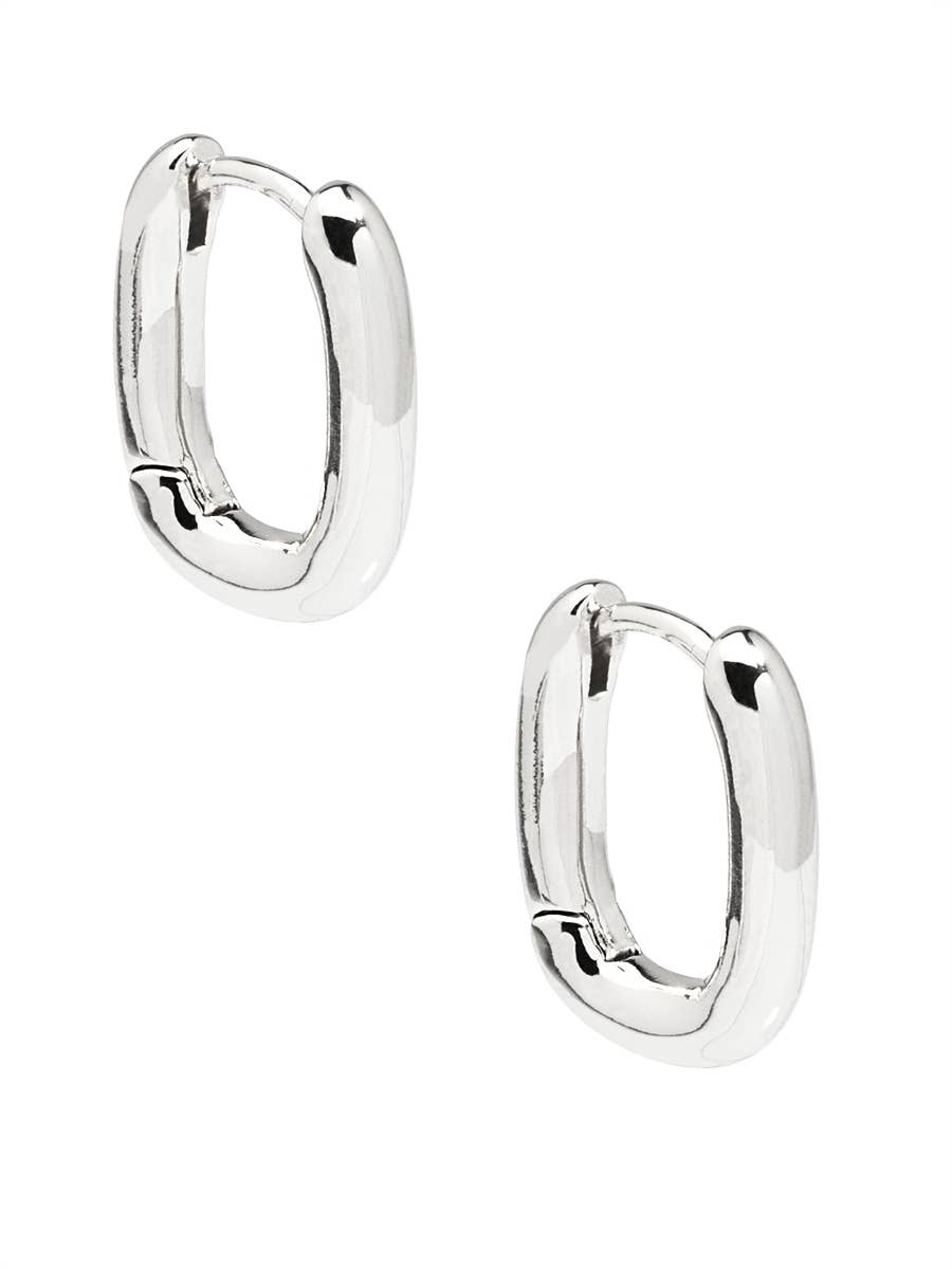 ZENZII - Small Chunky U-Shape Huggie Earring