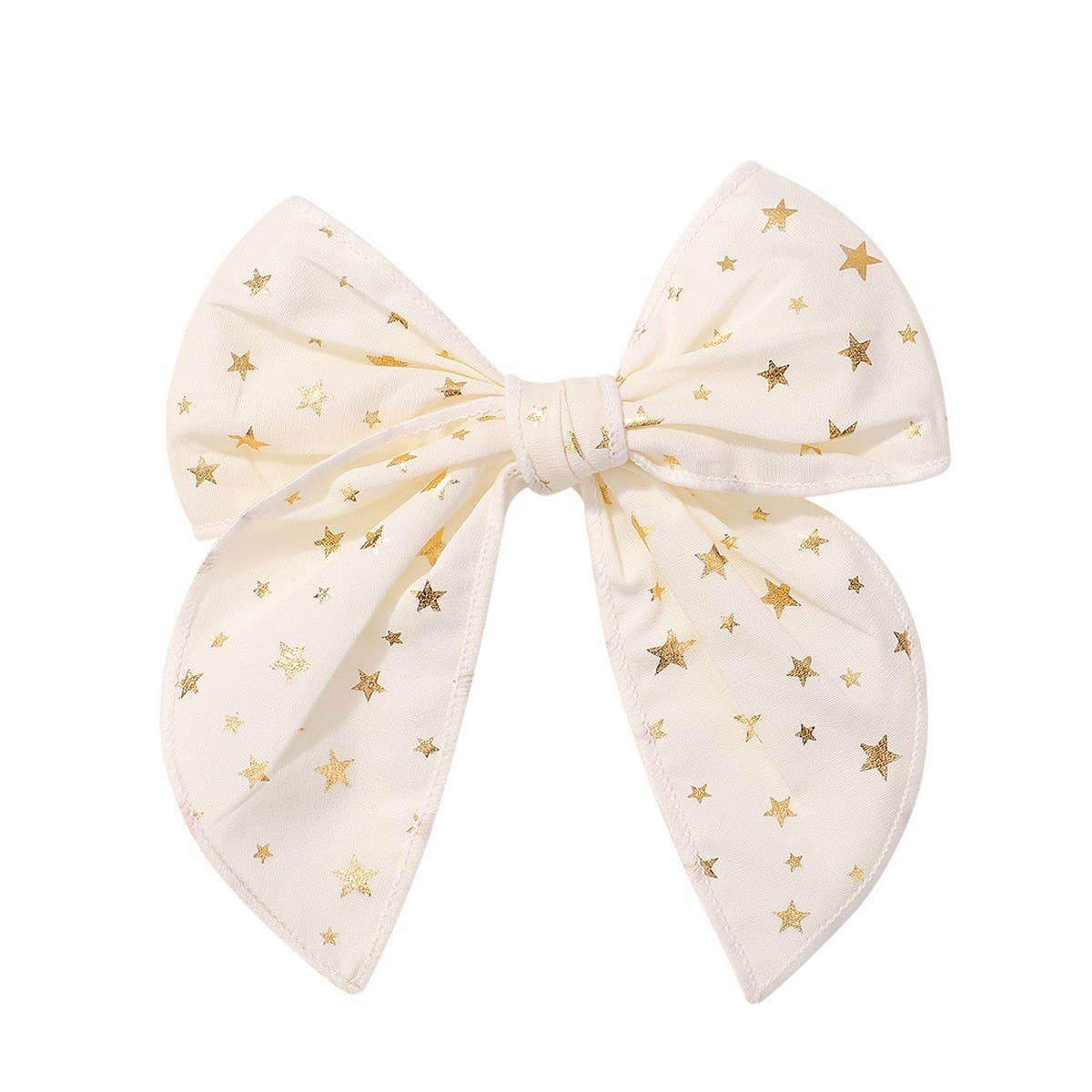 Vintage Plaid Bow Tail Hair Clip for Kids_CWAHA6677
