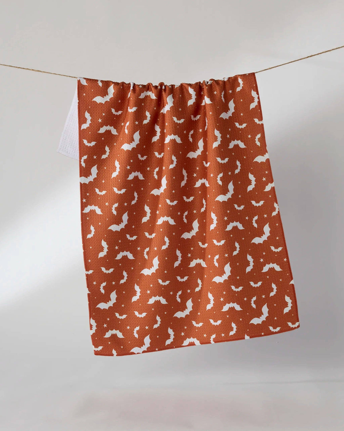 Geometry - Batty Night Tea Towel