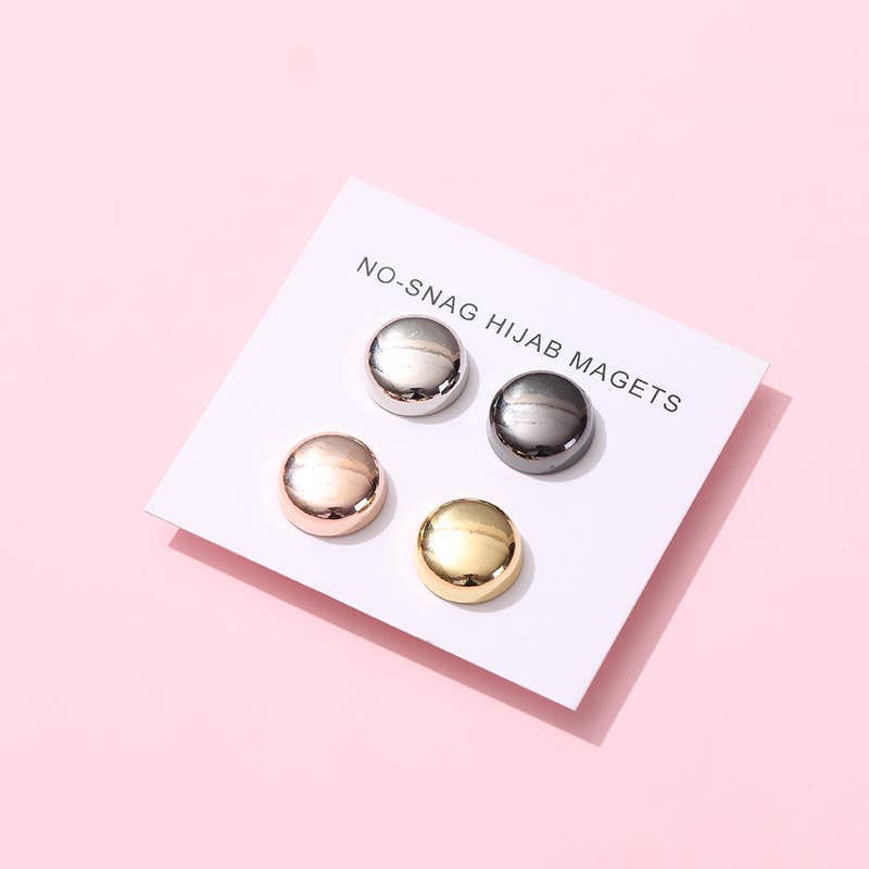 Scarf Strong Magnetic Buckle Two-Purpose Brooch Collar Clip