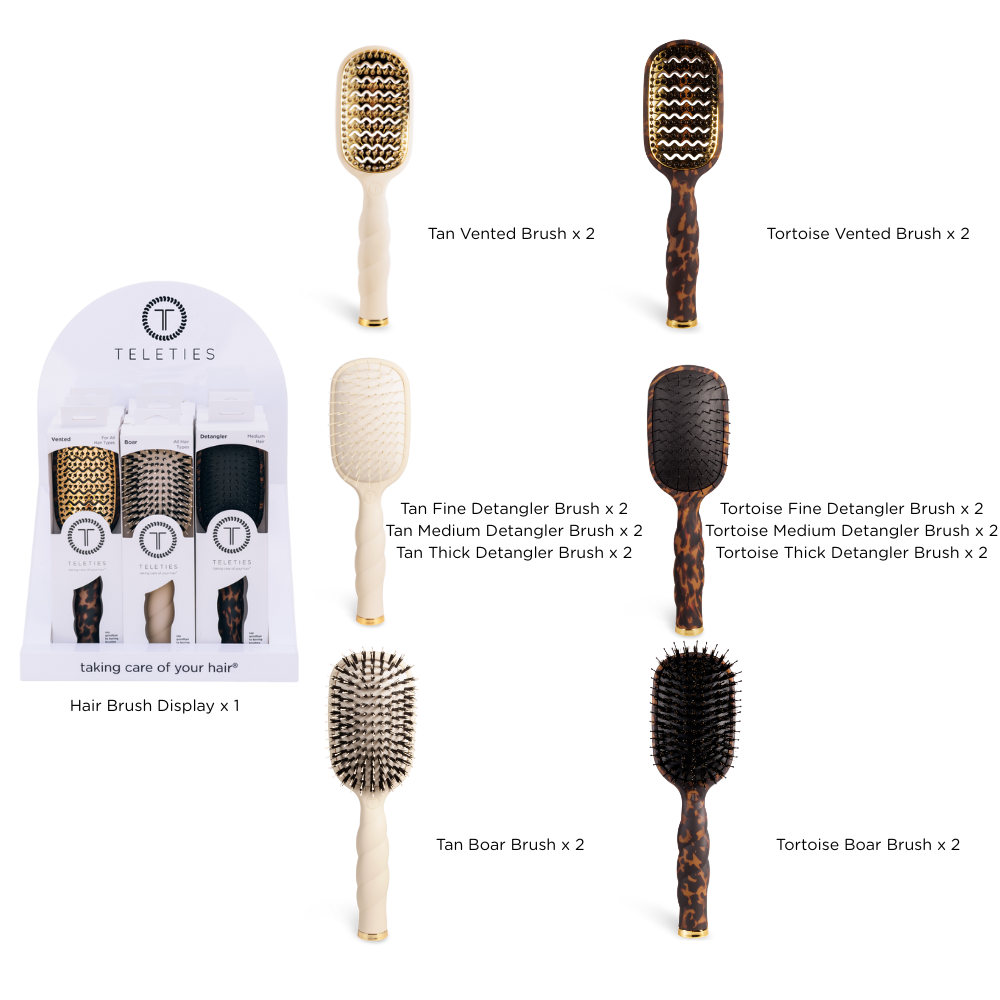 TELETIES - Hair Brushes