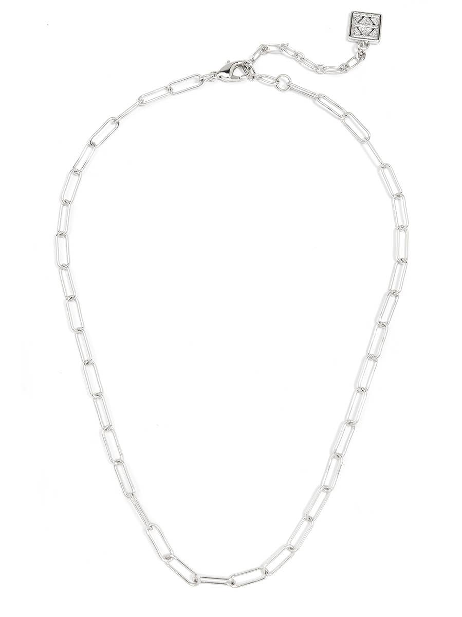 ZENZII - Classic Paperclip Link Necklace