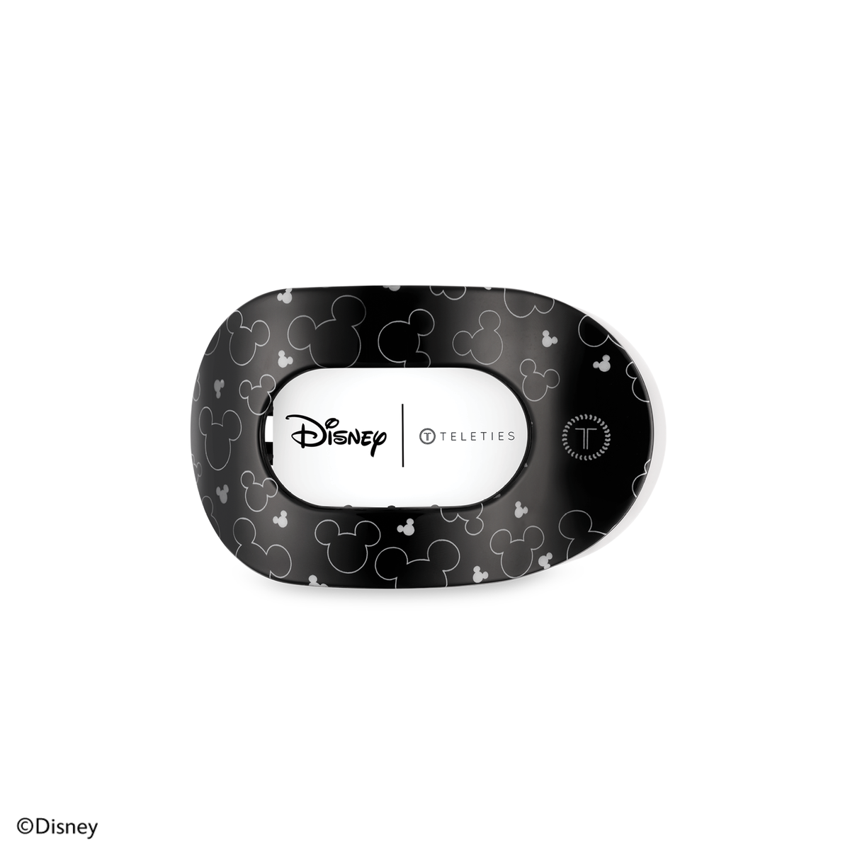 TELETIES - Flat Round Hair Clip | Small | Disney Spotlight