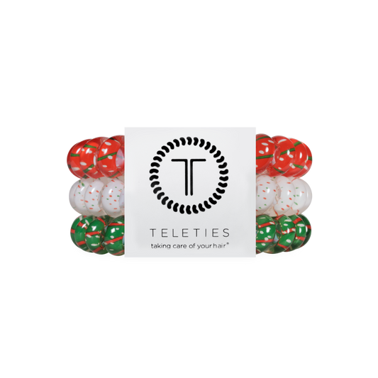 TELETIES - Holiday Confetti | Large | Hair Tes