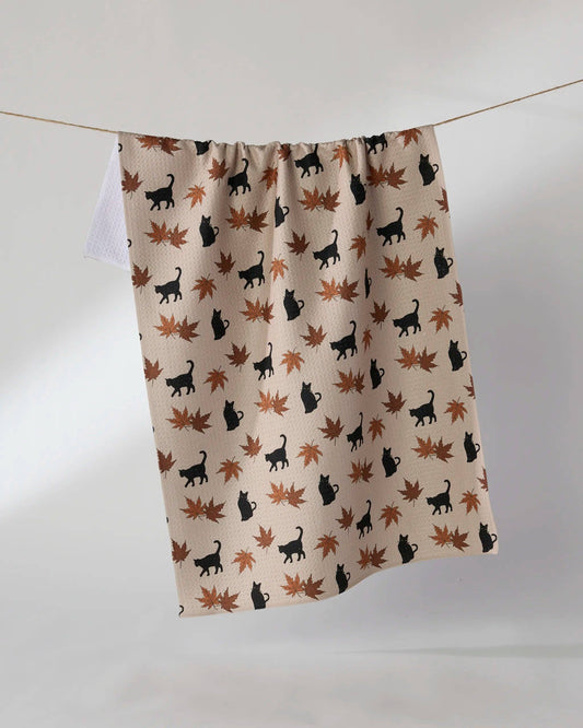 Geometry - Salem Woods Tea Towel