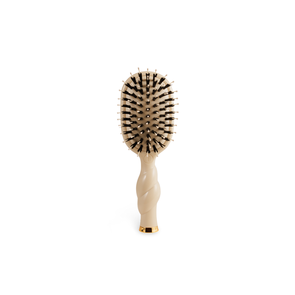TELETIES - Mini Boar Brush | Tan