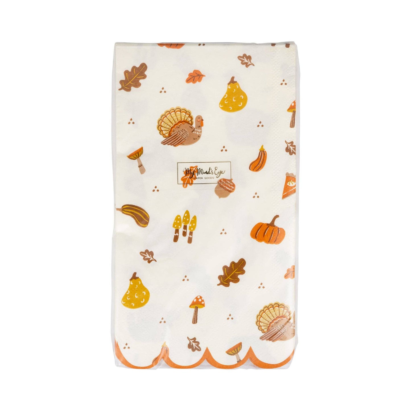 Thanksgiving Icons Dinner Napkin