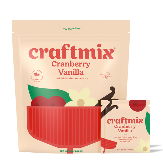 Cranberry Vanilla 6 Pack Cocktail Mixer