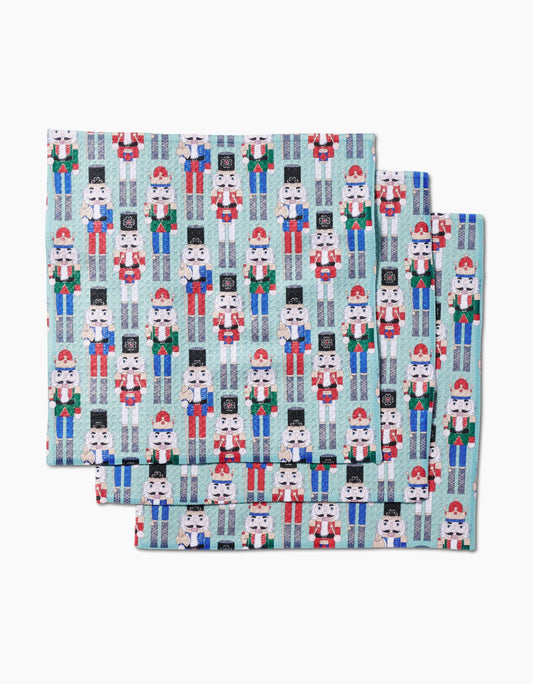 Nuts Cracking Dishcloth Set