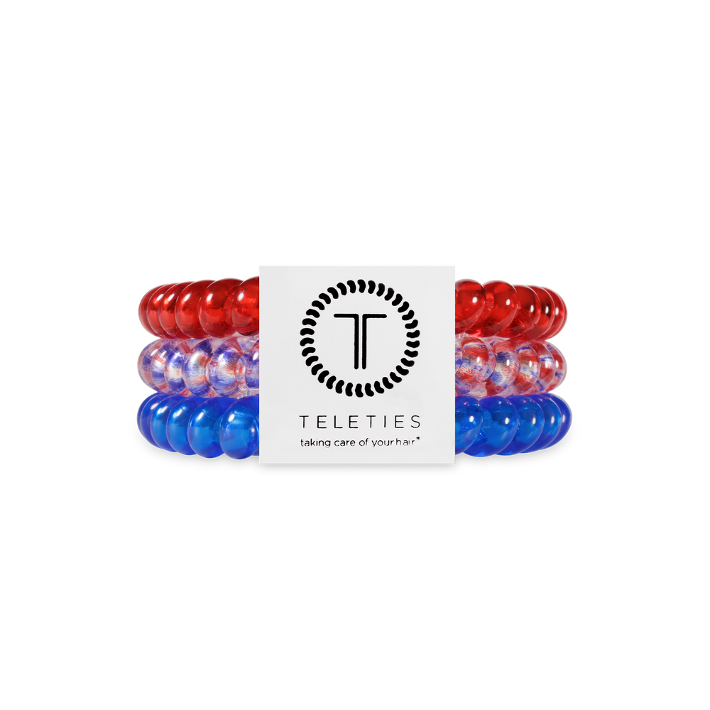 TELETIES - Patriot Pop Small Hair Ties