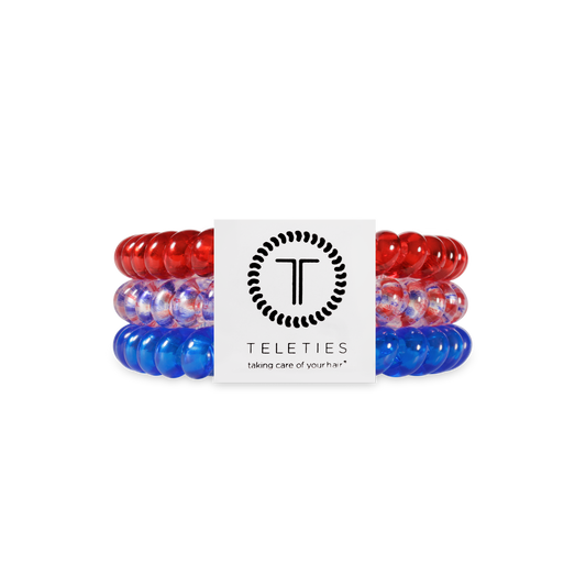 TELETIES - Patriot Pop Small Hair Ties