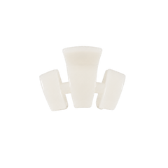 TELETIES - Classic | Coconut White | Petite | Claw Clip