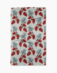 Geometry - Winter Forage Tea Towel
