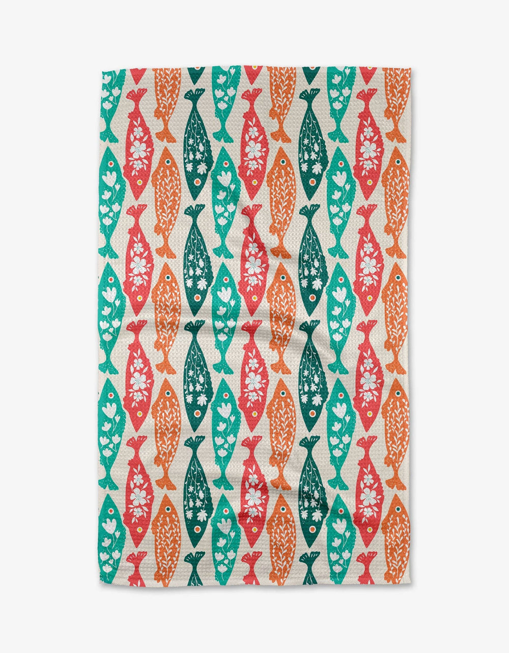 Geometry - Swedish Fish Tea Towel