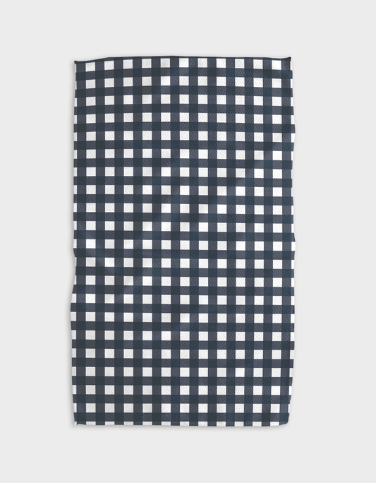 Geometry - Gigi - Navy Tea Towel
