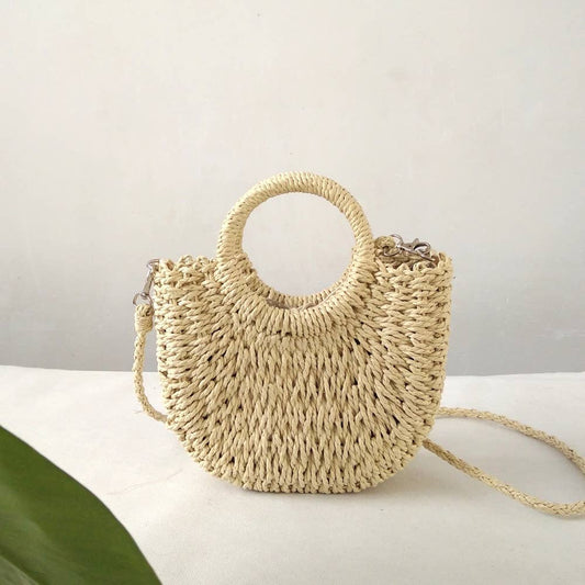 Rattan Woven Straw Bag