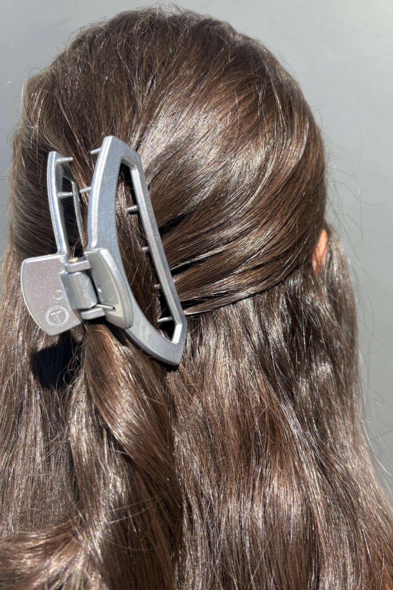 TELETIES - Open Hair Clip | Medium | Disco Daydream