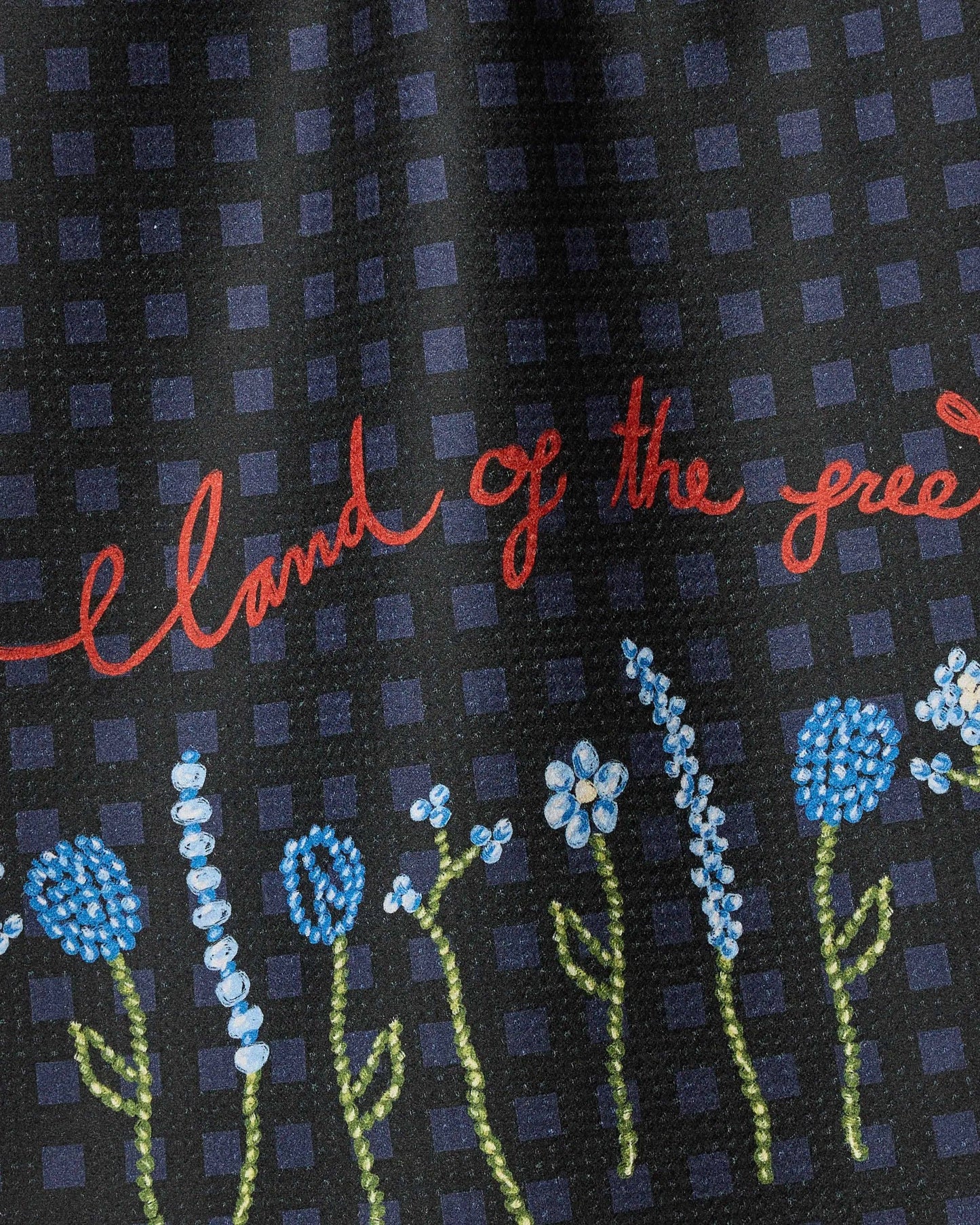Geometry - Land of Free Tea Towel