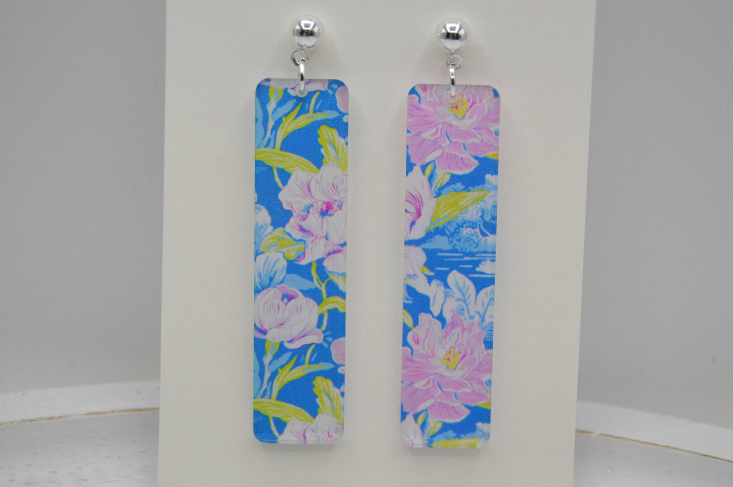 Preppy Colorful Acrylic Earrings
