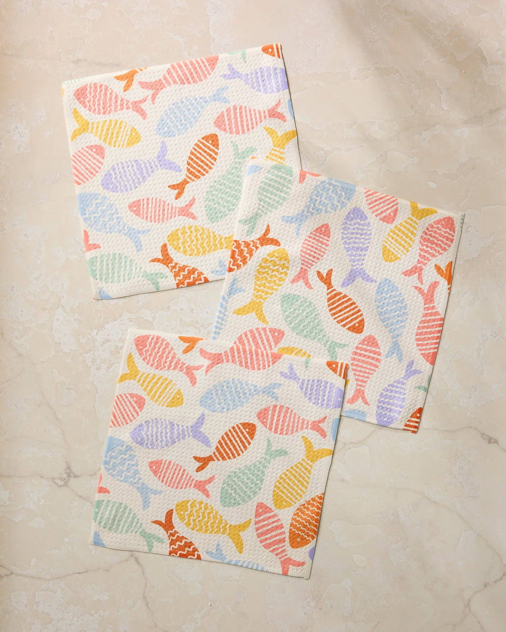 Geometry - Fish Flip Dishcloth Set