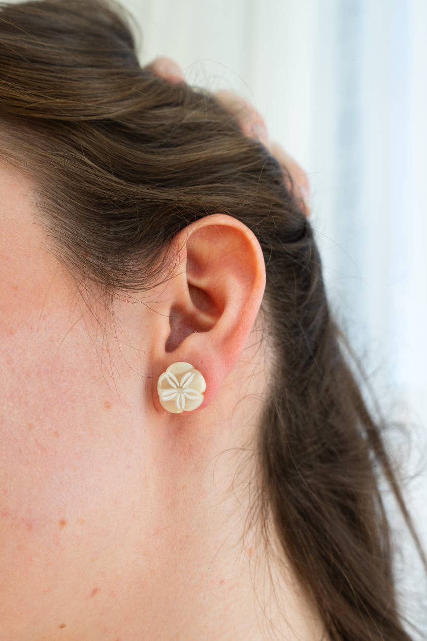 Sand Dollar Studs