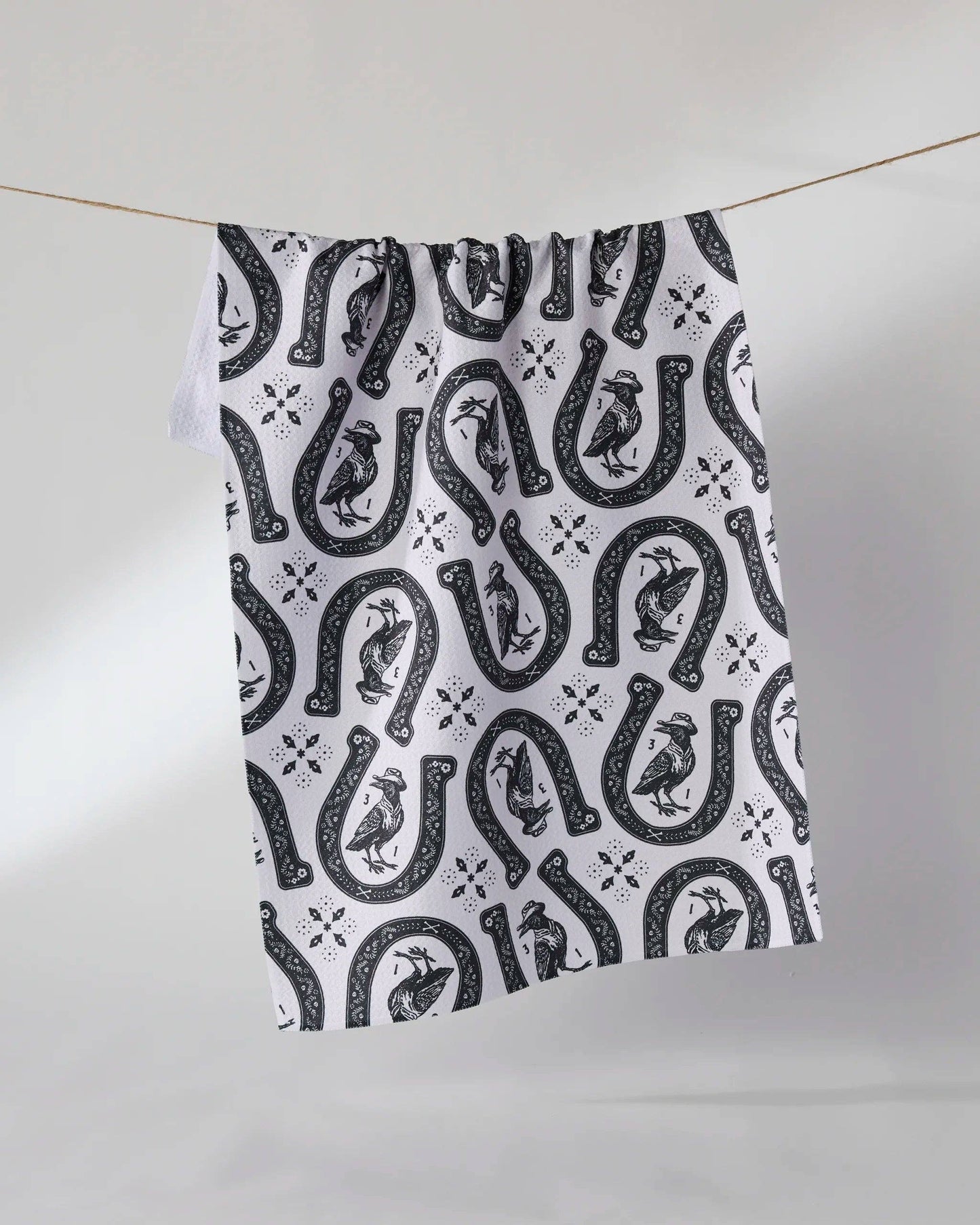 Geometry - Lucky Crow Tea Towel